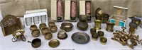 Middle Eastern votives, cawa cups, brass etc..