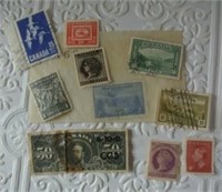 Circulated Canadian Stamps