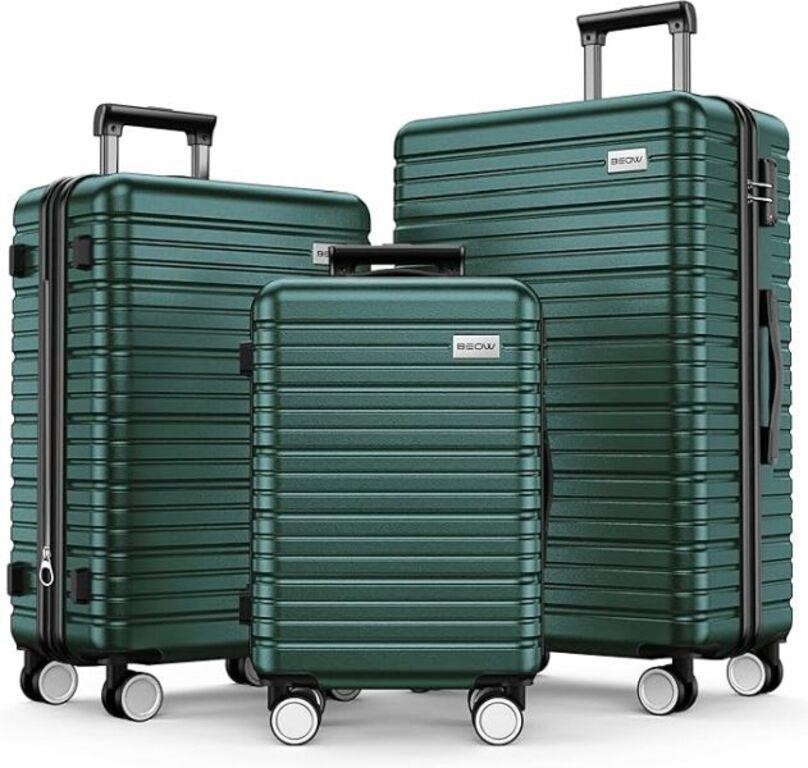 **SEE DECL** 3-Pc BEOW Luggage, Hardside