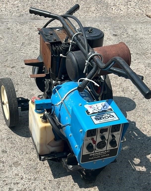 Generac 5000W Generator. Loose and turns over.