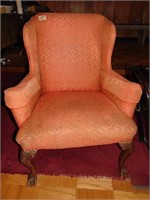 Upholstered Parlor Chair