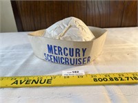 Vintage Mercury Scenic Cruiser Ship Hat Cap