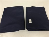 2 PCS TABLE SQUARE 70 NAVY POLYESTER