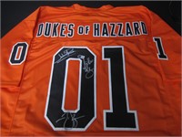 Dukes of Hazzard signed jersey Beckett COA