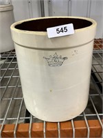 4-Gallon Crown Crock Jar