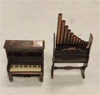 Die Cast Metal Pipe Organ Piano Pencil Sharpeners