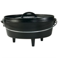 8 in. / 2 Qt. Cast Iron Camp Dutch Oven RETAIL $