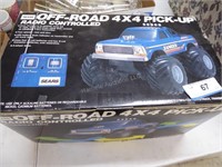 Sears off-road 4x4 pickup radio controlled