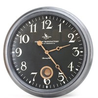 Firstime Varenna Wall Clock w/ Swinging Pendulum