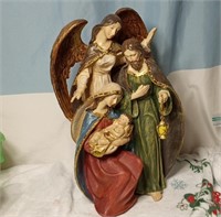 Angel nativity fugure