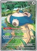 SNORLAX 051 PROMO S&V 151 Illustration Rare Pokemo