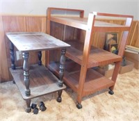 Rolling Table, Rolling Cart (2)