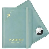 Stouchi AirTag Passport Holder Sky Blue