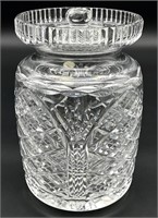Hand Cut Crystal Biscuit Jar