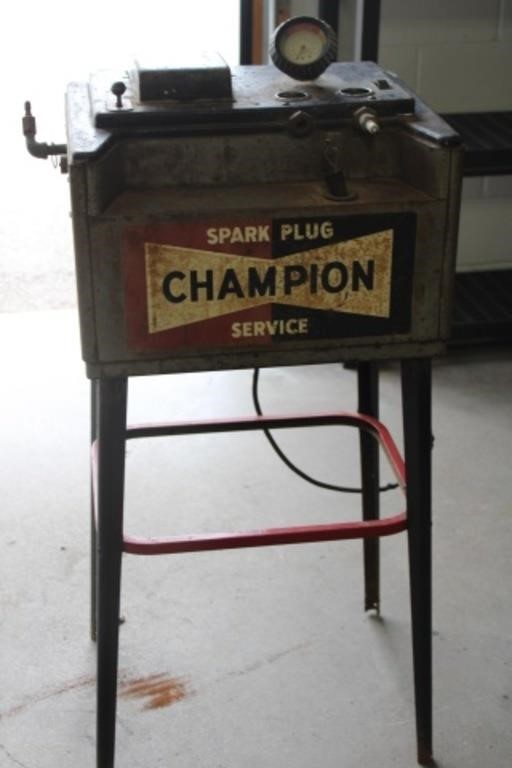 Vintage Champion Spark Plug Service Unit
