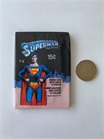 Wax pack paquet scellé Superman 1978