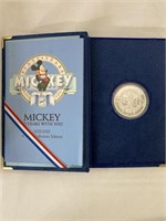 1992 Disney Coin Proof  Set 60 Years Ltd. Ed