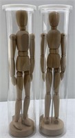 New 2 Wood Flexible Mini Manequins for artists