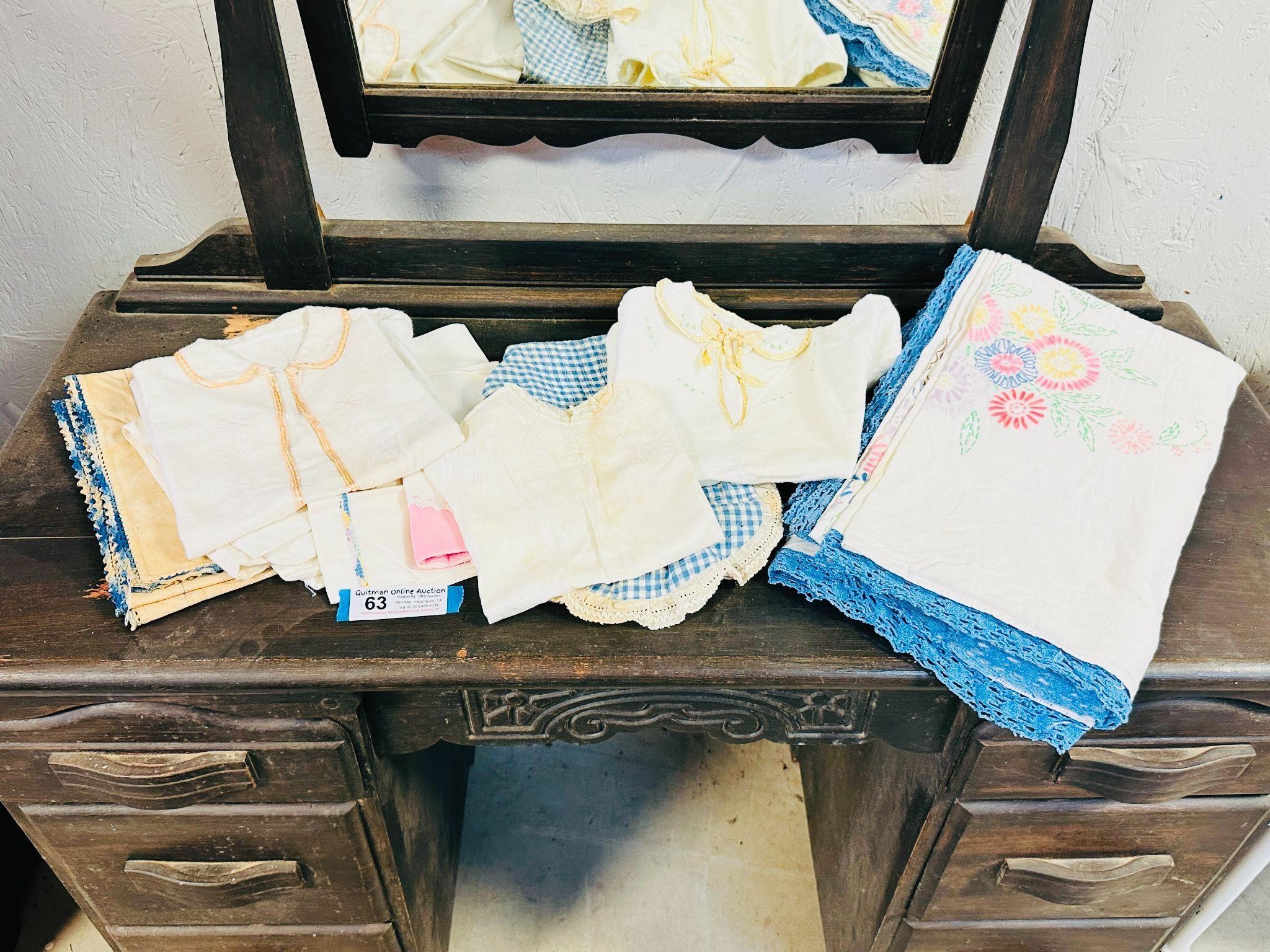 Antique/Vintage Linens & Baby Clothes