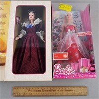 2ct Barbie Dolls Valentine, Holiday Sparkle