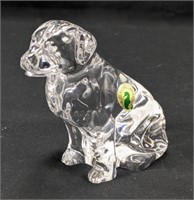 Waterford Crystal Labrador Retriever Dog Figurine