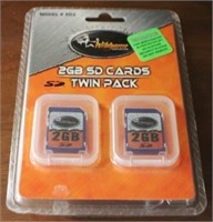 2-Pack of 2GB SD Cards (New)