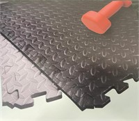 REALIKE PROTECTIVE FLOORING MATS  24X24X1/2IN