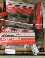 FLAT OF NOS ACE SAFETY GOOGLES