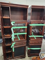 OFFSITE-NICE CHERRY WOOD CABINETS-