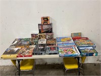 Puzzle & Board Game Lot