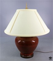 Glazed Ceramic Lamp