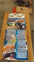 2011 Hot Wheels collectors poster and 2 collector
