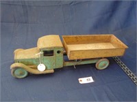 Steel Craft toy dump truck with metal wheels