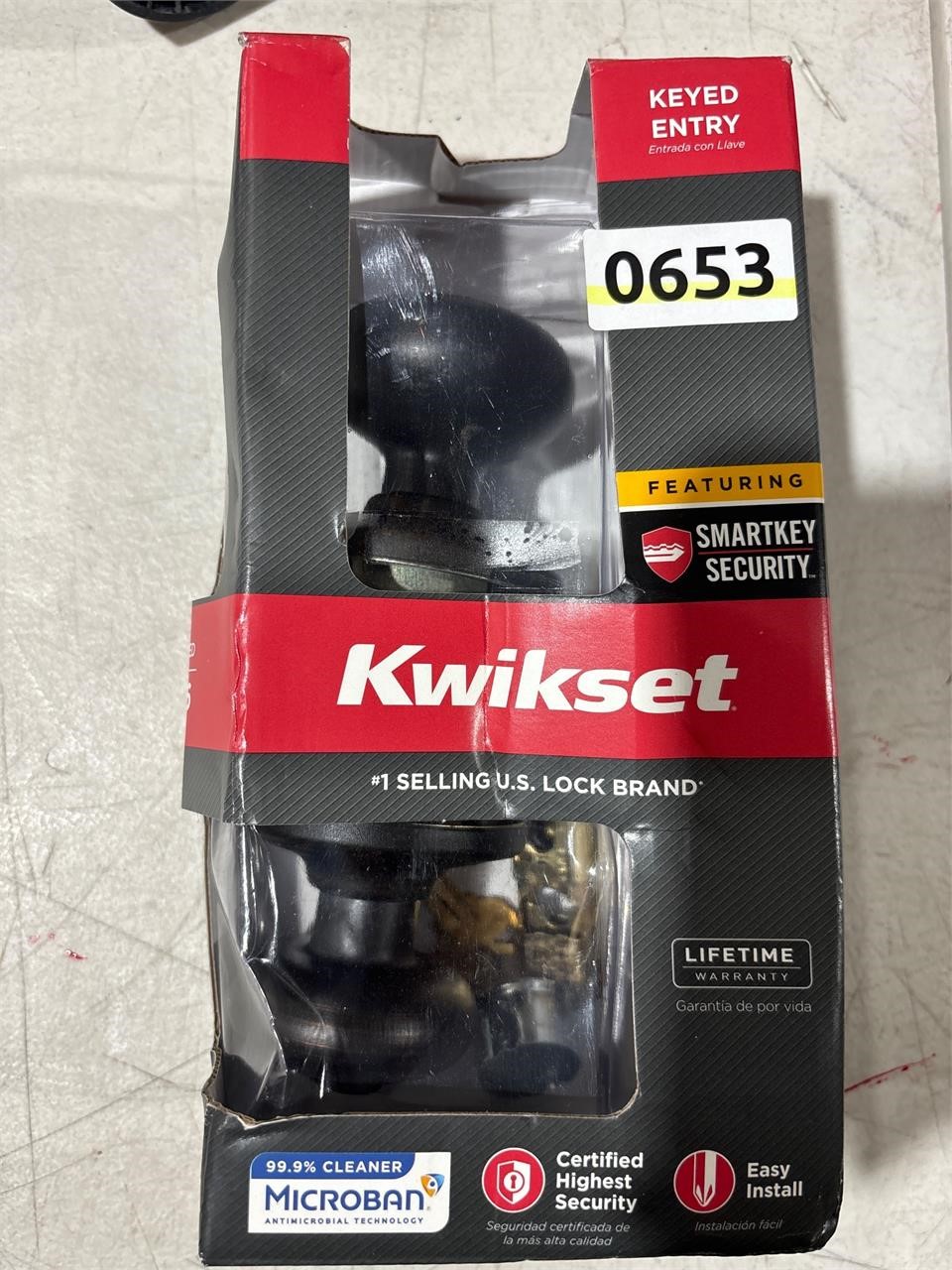 Kwikset keyed entry