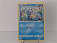 Pokemon Card Rare Squirtle Stamped 15/78