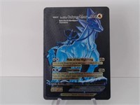 Pokemon Card Rare Black Ice Rider Calyrex Vmax