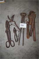 Pliers, pruners, wrenches, etc