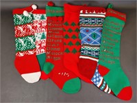 Six Christmas Stockings