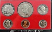 1976 United States Mint Proof Set 6 coins No Outer