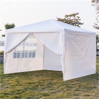 GOMYHOM 10'x10' Canopy Shelter Outdoor Party Tent