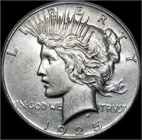 1925-P Peace Silver Dollar Gem BU