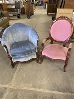 Victorian arm chairs