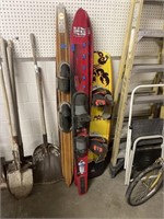Water skis and boards