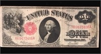 1917 Series US One Dollar  Large Size Bill   486A