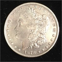 1878-P Morgan Silver Dollar  1st Year