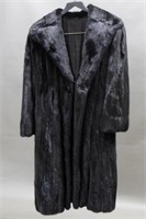 Dark Brown/ Black Fur Coat