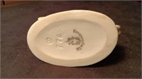 1.5" x 2.5" Nymphen Burg Signed Fine China Pig.