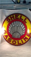 shell gasoline glass insert for gas pump
