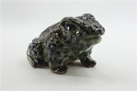 Ceramic Frog Sculpture