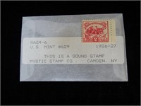 1926-27 U.S. 2 Cents Battle of White Plains Stamp